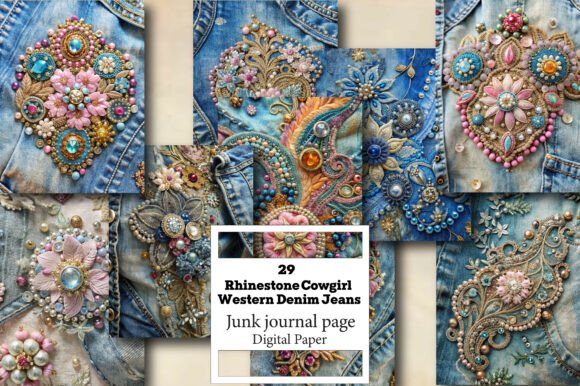 Cowgirl Style: Denim and Rhinestones