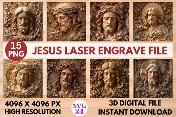 Discover the Versatility of Jesus Laser Engrave File