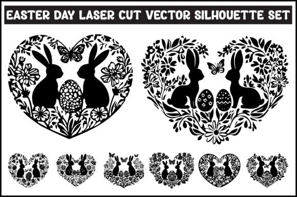 Easter Laser Cut Vector Collection for Creative Projects