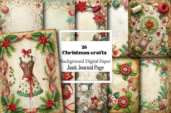 Evaluating the Christmas Crafts Junk Journal Kit as a Creative Resource