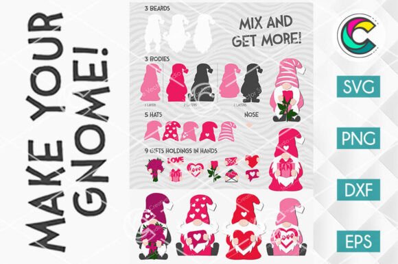 Explore Creative Possibilities with the Gnome SVG Bundle 2