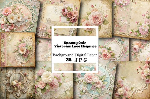Exploring Shabby Chic Victorian Lace Elegance in Modern Crafting and Design