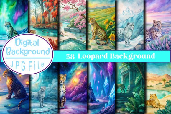 Exploring the Versatility and Quality of Leopard Backgrounds