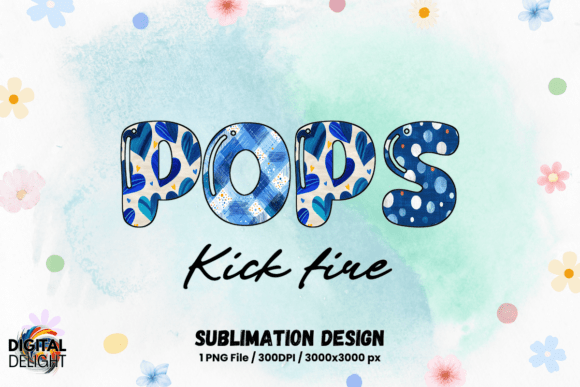 Sneaker Game Strong POPS Kick: A Bold and Vibrant Sublimation Design