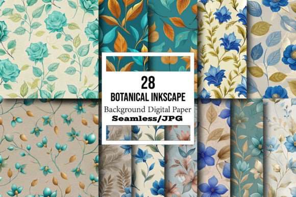 The Creative Powerhouse: Exploring Botanical Inkscape Seamless Patterns