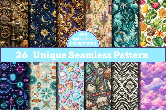 Unlock Unlimited Creativity with a Unique Seamless Pattern