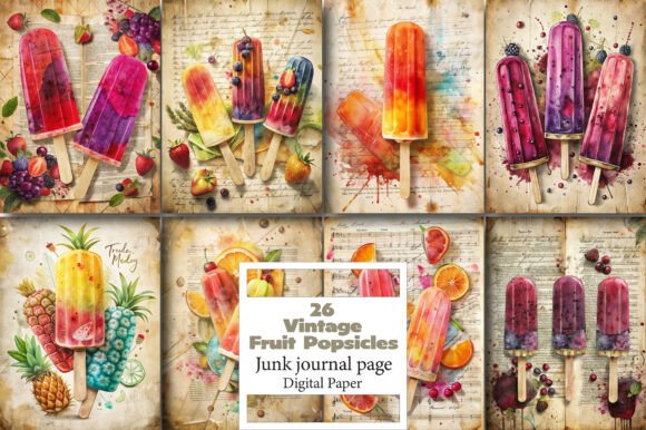 Unlocking Creative Potential: The Practical Magic of Vintage Fruit Popsicles Journal Pages