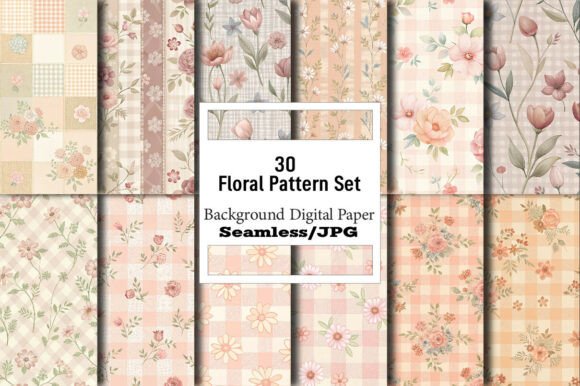 Your Creative Playground: The Ultimate Seamless Floral Pattern Set